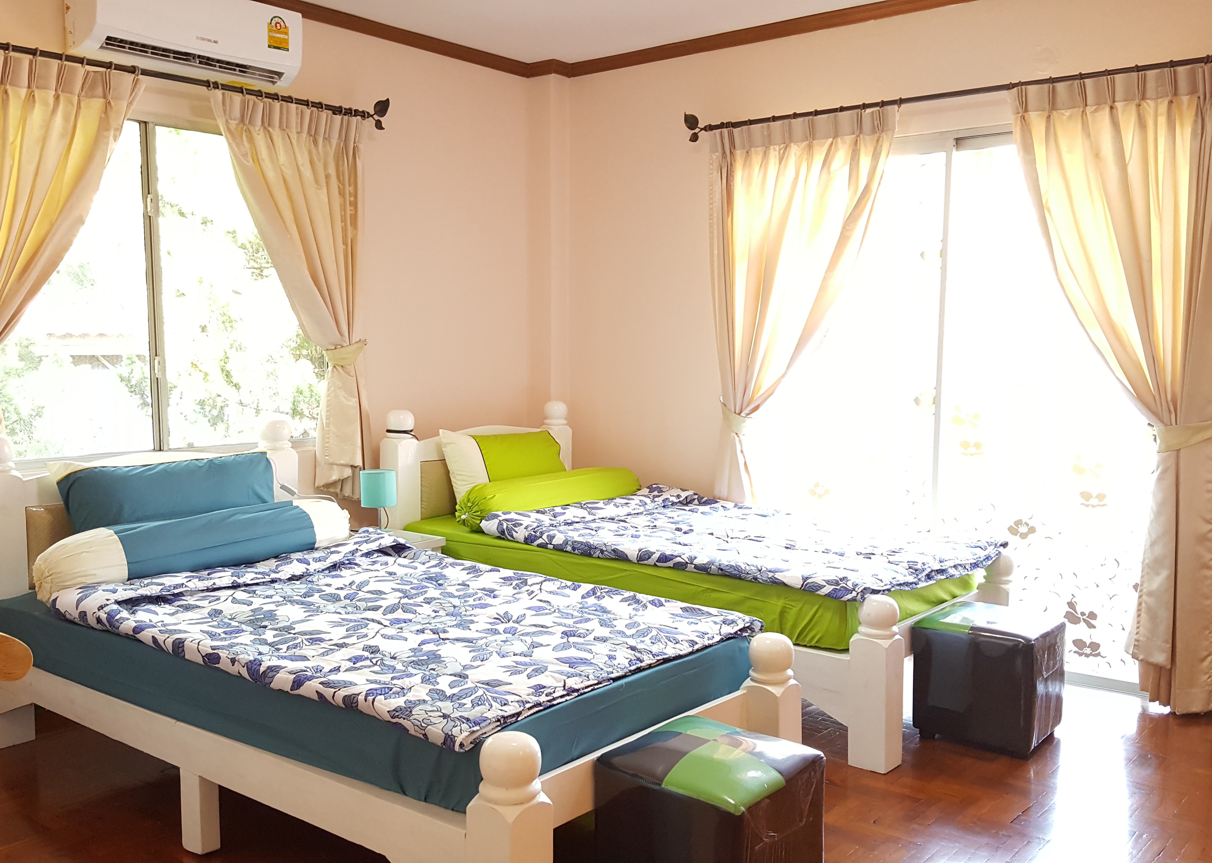 チェンマイの女性専用タイ古式マッサージスクール「V-チェンマイ」のDXツイン