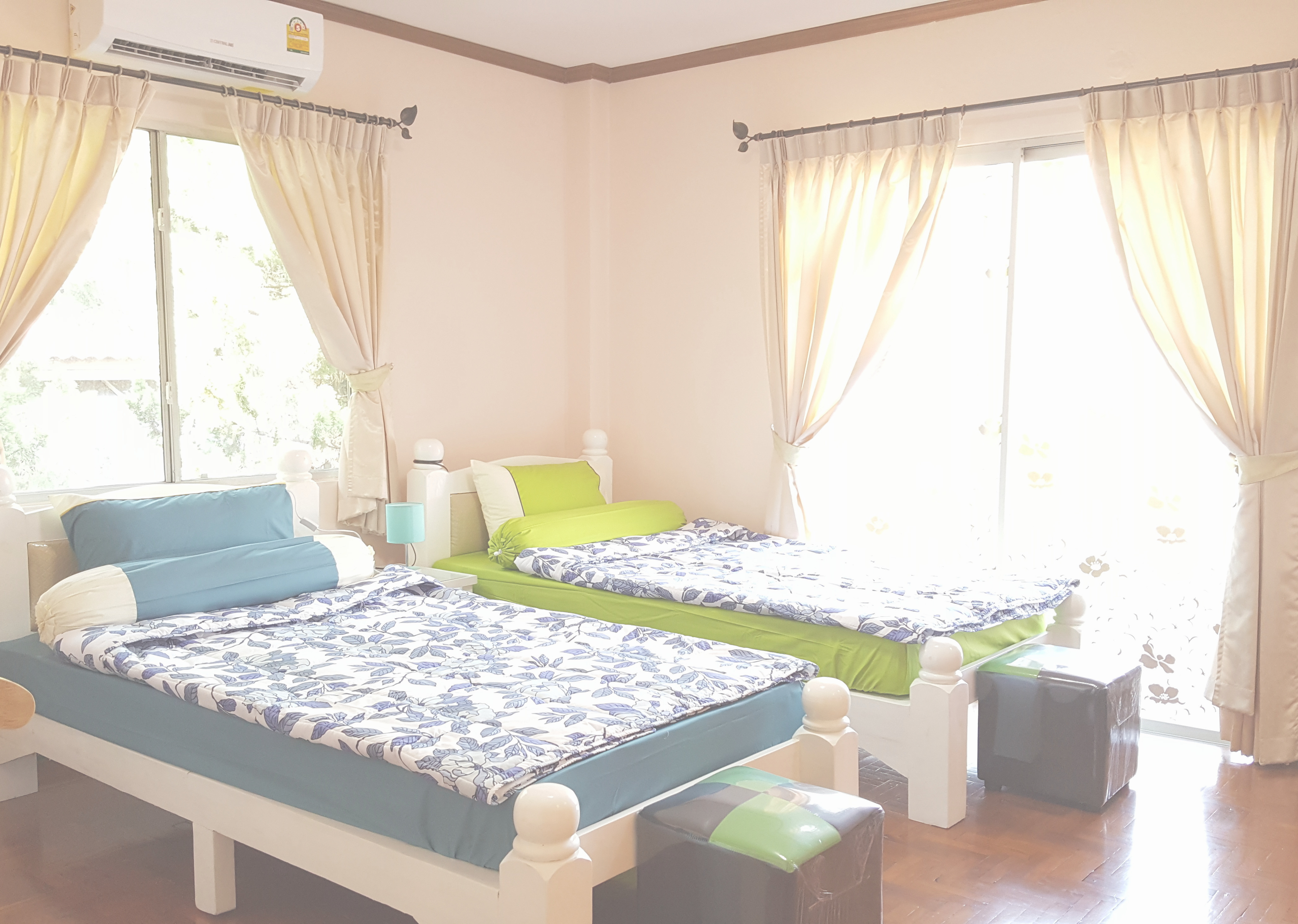 チェンマイの女性専用タイ古式マッサージスクール「V-チェンマイ」のDXツイン