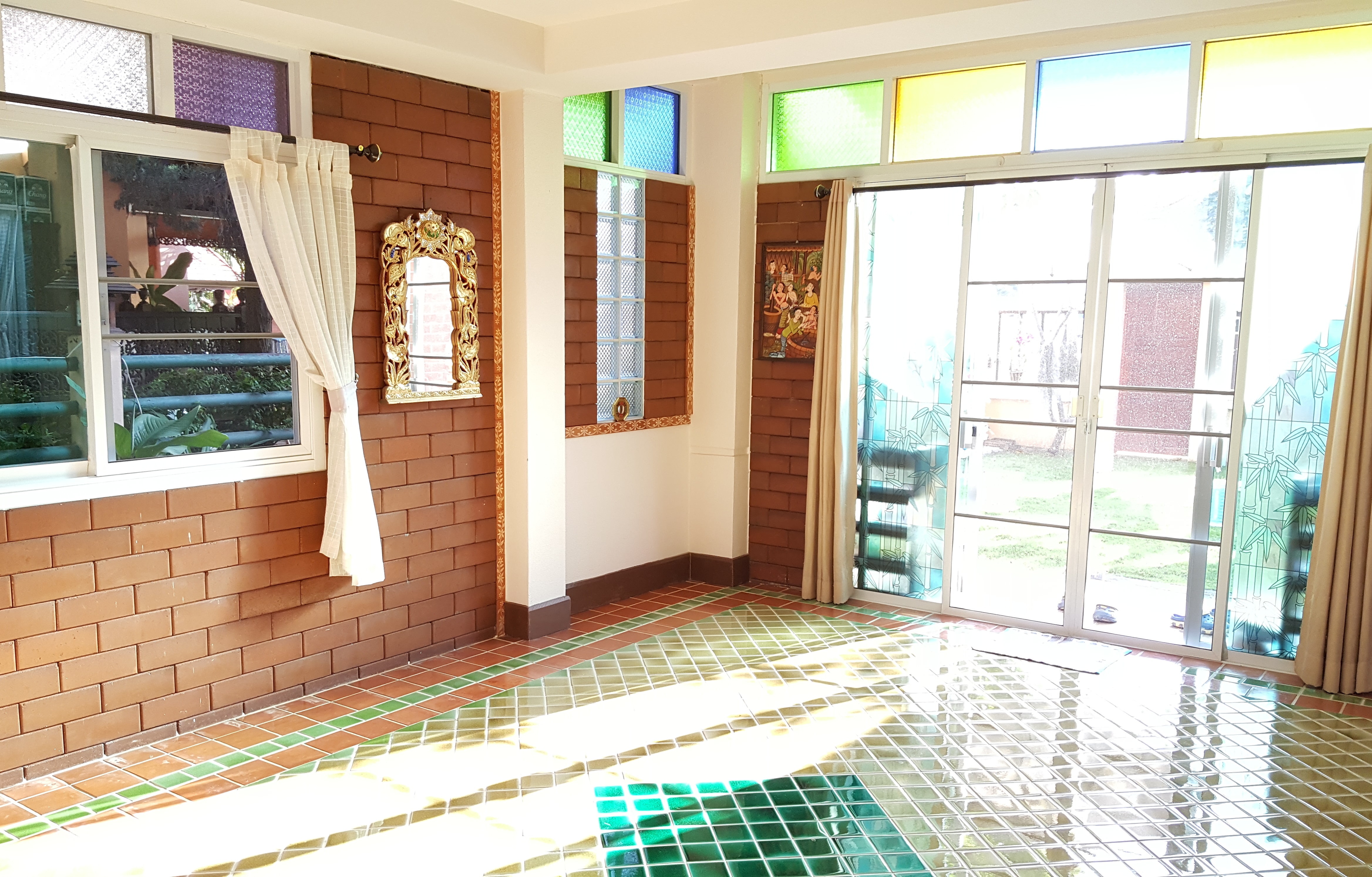 チェンマイの女性専用タイ古式マッサージスクール「V-チェンマイ」のレッスンルーム