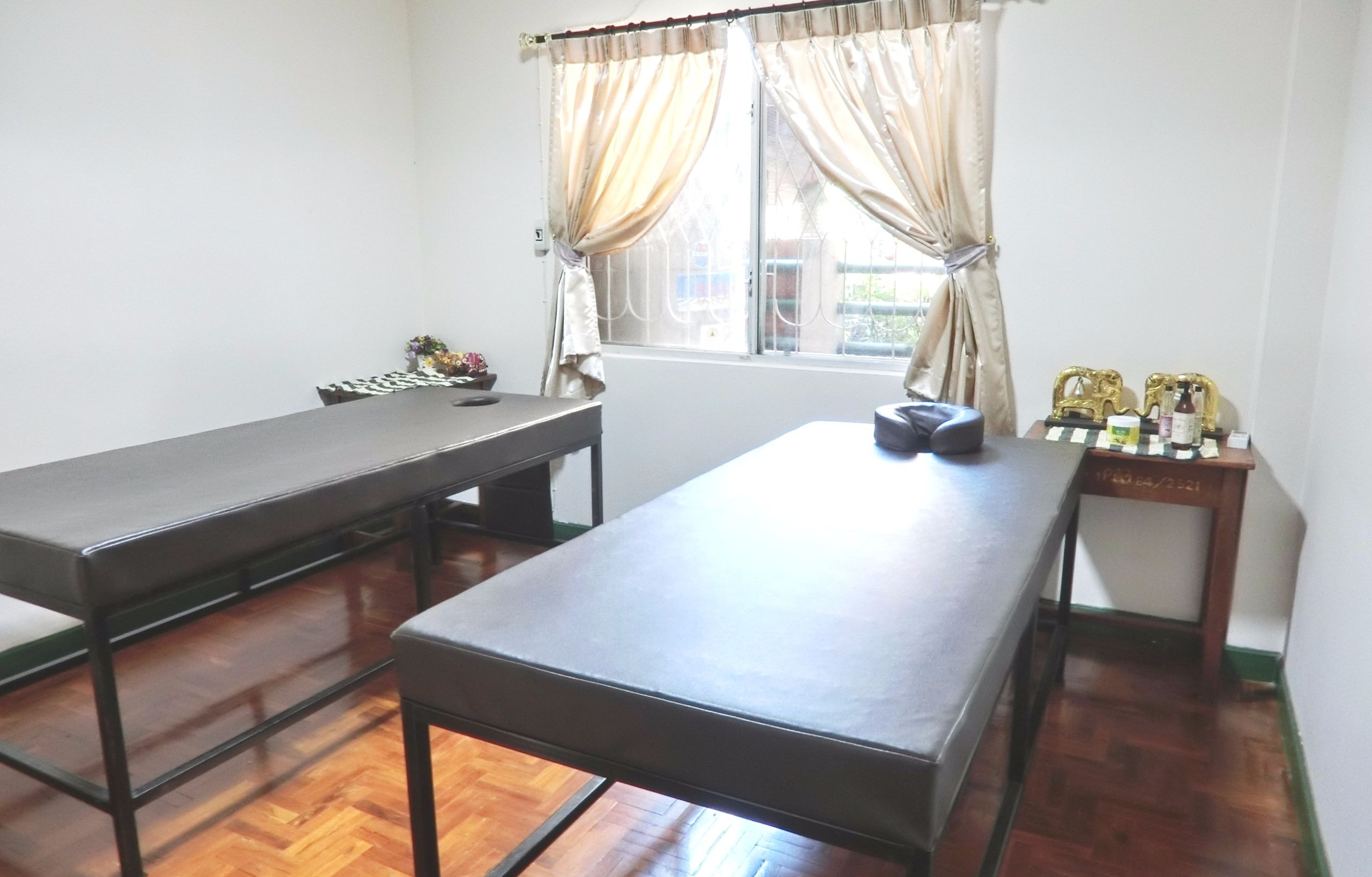 チェンマイの女性専用タイ古式マッサージスクール「V-チェンマイ」のスパルーム